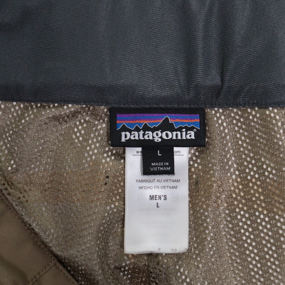 Patagonia Snowshot Ski Pants Waterproof Insulated Snowboarding Tan Men L - Picture 5 of 12